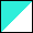 Teal and White